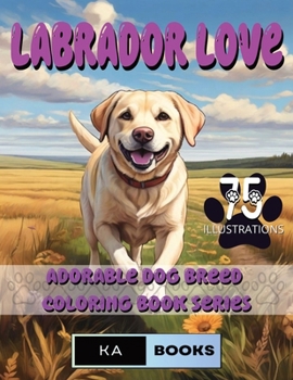 Labrador Love: A Wholesome Coloring Experience for Teens and Adults: An Enchanting and calming Coloring Adventure, wonderful for fans