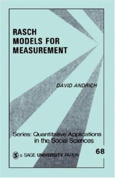 Paperback Rasch Models for Measurement Book