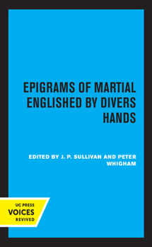 Paperback Epigrams of Martial Englished by Divers Hands Book