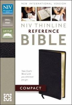 Bonded Leather Thinline Reference Bible-NIV-Compact Book