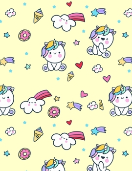 Paperback Unicorn Notebook: College Ruled Paper, Lined Sheets Pages For Writing Taking Notes Pads, Wide Ruled Notepad, Journal To Write in, Notebo Book