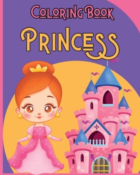 Paperback Princess - Coloring Book: 30 Beautiful Princess Pages Book