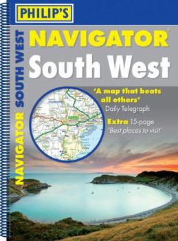 Paperback Philip's Navigator South West. Book