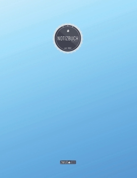ZMUDACE Notizbuch Kariert: in DIN A4 Softcover - "ZK053 Hellblau" -156 leere karierte Seiten mit pers�nlichem Register + Seitenzahlen - Matheheft, Rechenheft, Schulheft, Ingenieurwissenschaften, Studi