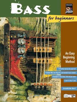 Paperback Bass for Beginners & Rock Bass for Beginners: An Easy Beginning Method, Book & DVD Book