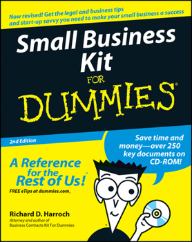 Paperback Small Business Kit for Dummies [With CDROM] Book