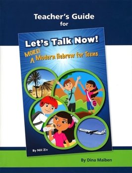 Paperback Lets Talk Now! More Modern Heb for Teens Tg Book