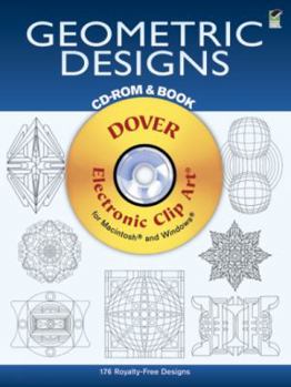 Paperback Geometric Designs (CD-ROM & Book) Book
