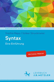 Paperback Syntax: Eine Einführung [German] Book