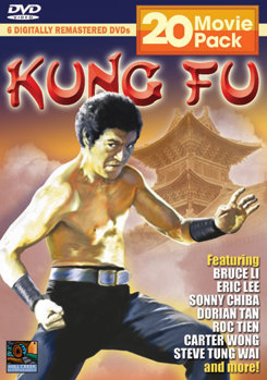 DVD Kung Fu 20 Movie Pack Book