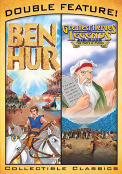 DVD Ben Hur / The Story Of Moses Book