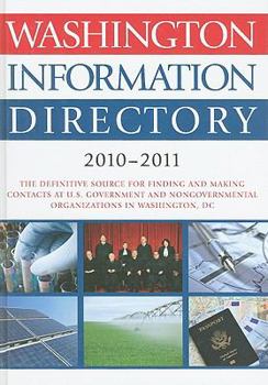 Hardcover Washington Information Directory Book