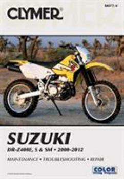 Paperback Suzuki Dr-Z400e, S & SM Manual 2000-2012 Book