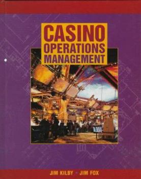 Hardcover Casino Operations Management Book