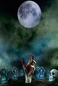 Halloween Notebook: A Ghostly Zombie Capital English Letters Halloween Notebook/Journal October Notebook for October Birthdays, Halloween Birthdays, ... gift, halloween journal, zombie Notebook