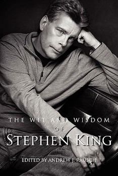 Paperback The Wit and Wisdom of Stephen King Book