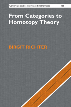 Hardcover From Categories to Homotopy Theory Book