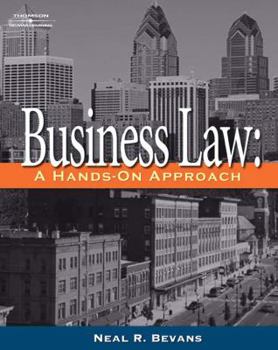Hardcover Business Law: A Hands-On Approach Book