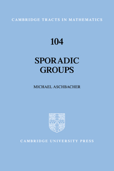 Hardcover Sporadic Groups Book