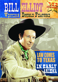 DVD Bill Elliott Western Double Feature Book