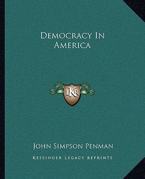 Paperback Democracy In America Book
