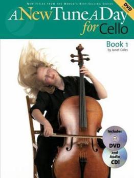 Paperback A New Tune a Day - Cello, Book 1 [With CD and DVD] Book