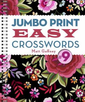 Paperback Jumbo Print Easy Crosswords #9 [Large Print] Book