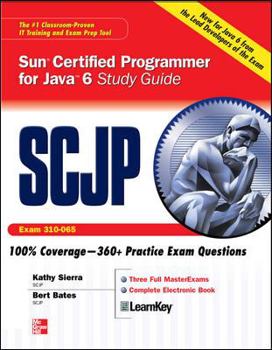 Hardcover Scjp Sun Certified Programmer for Java 6 Study Guide: Exam 310-065 [With CDROM] Book