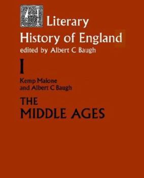 Paperback A Literary History of England: Vol 1: The Middle Ages (to 1500) Book