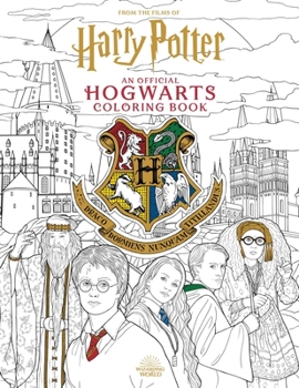 Paperback Harry Potter: An Official Hogwarts Coloring Book