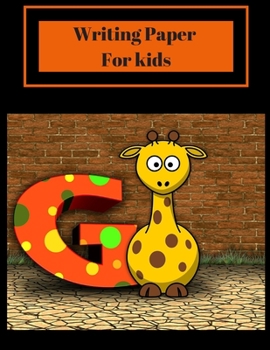 Writing Paper  For kids: Writing Paper for kids with Dotted Lined | ABC Handwriting Paper