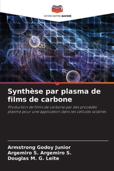 Paperback Synthèse par plasma de films de carbone [French] Book