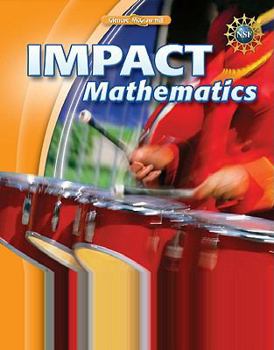 Hardcover Impact Mathematics, Course 3, Student Edition Book