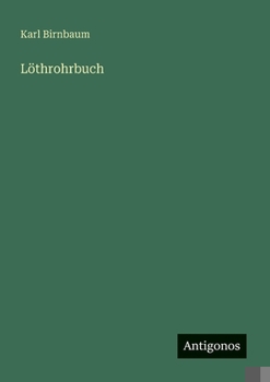 Paperback Löthrohrbuch [German] Book