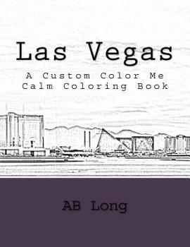 Paperback Las Vegas: A Custom Color Me Calm Coloring Book