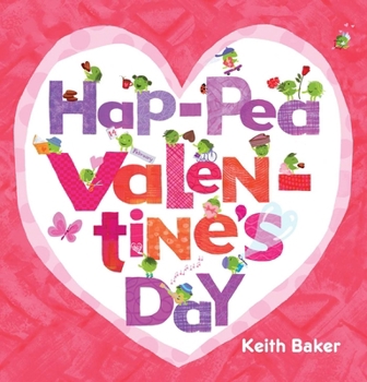 Hardcover Hap-Pea Valentine's Day Book