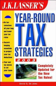 Paperback J.K. Lasser's Year-Round Tax Strategies Book