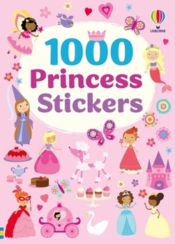 Paperback 1000 Princess Stickers Book