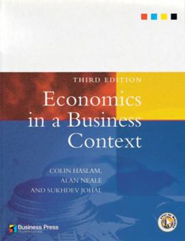 Paperback Economics in a Business Context Book