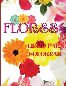 Flores Libro Para Colorear