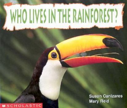 Paperback Who Lives in the Rainforest? Book