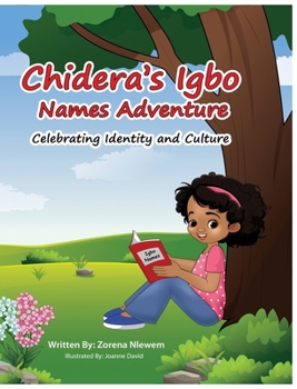 Hardcover Chidera's Igbo Names Adventure [Large Print] Book