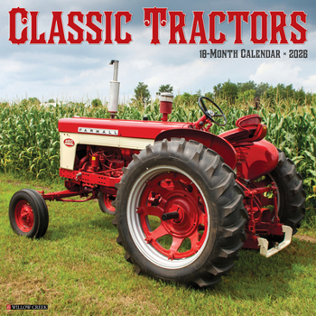Calendar Classic Tractors 2026 Wall Calendar Book
