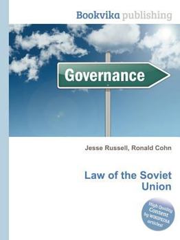 Paperback Law of the Soviet Union Book