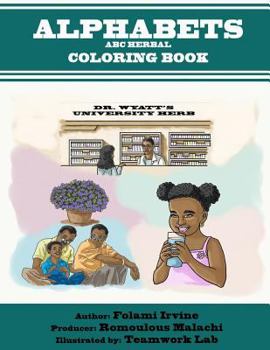 Paperback ABC Herbal Coloring Book