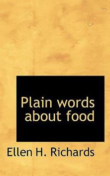 Paperback Plain Words about Food Book