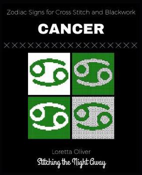 Paperback Cancer Zodiac Signs for Cross Stitch and Blackwork Book