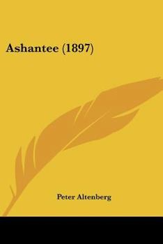 Paperback Ashantee (1897) Book