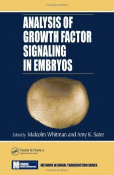 Hardcover Analysis of Growth Factor Signaling in Embryos Book