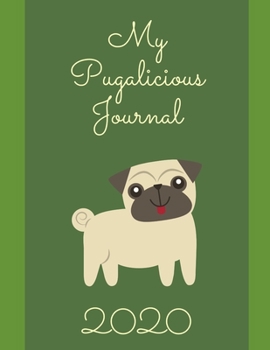 Paperback Pug Journal: A Pug Adventure Book